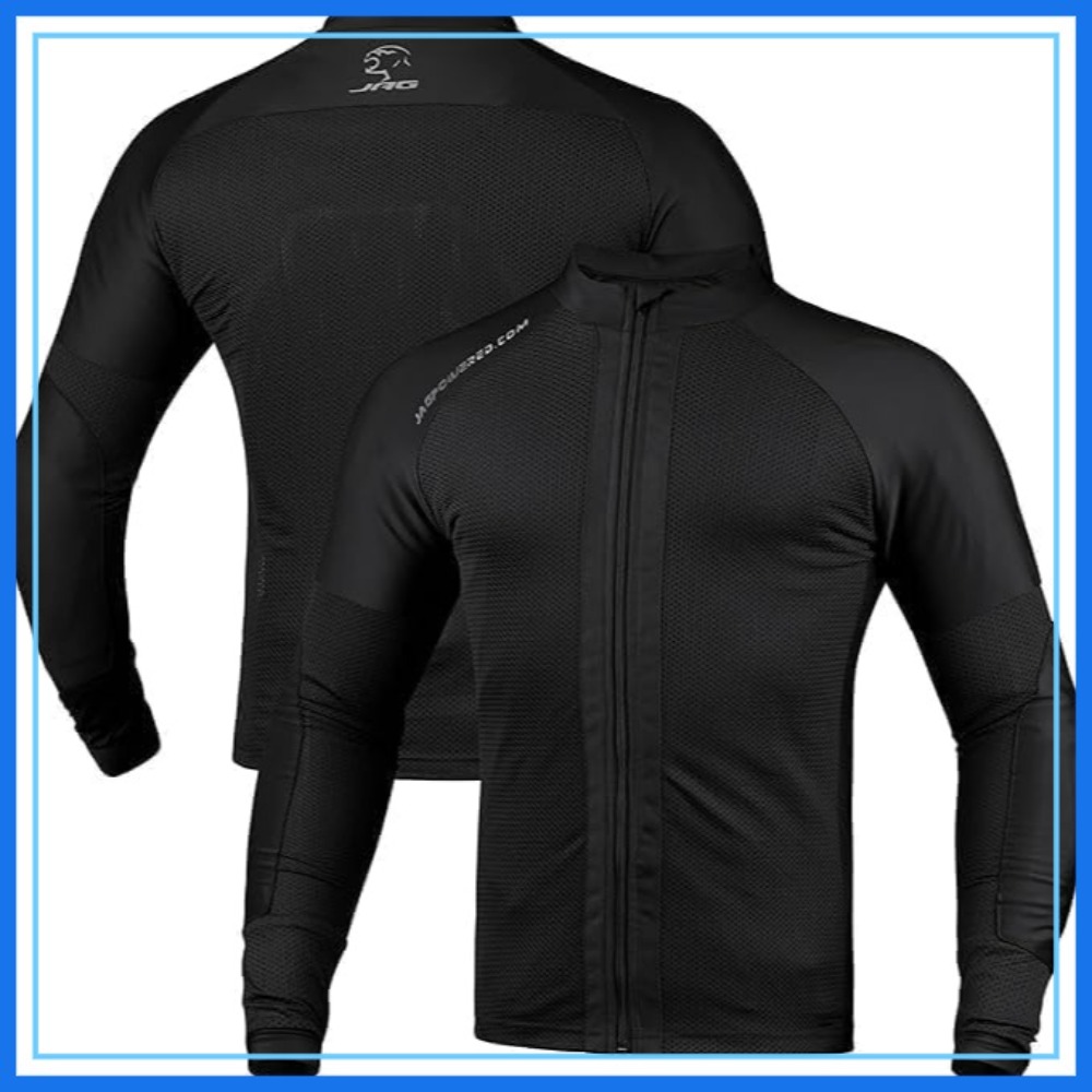 Motorcycle Gear Mesh - Men's Mesh Motorcycle Riding Shirt with