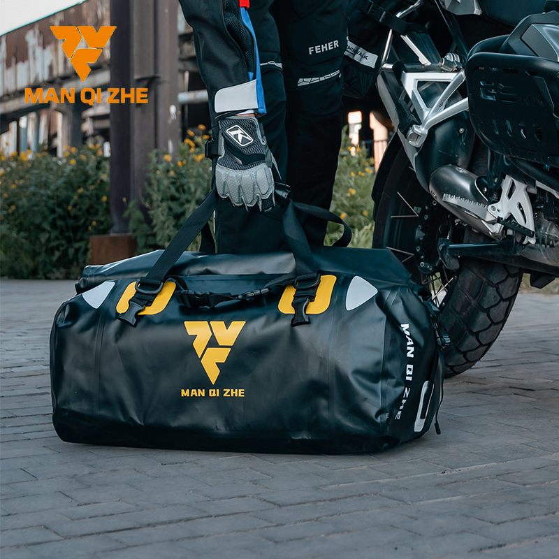 Motorcycle Gear Mesh - FEHER Rear Motorcycle Bag Waterproof Expandable