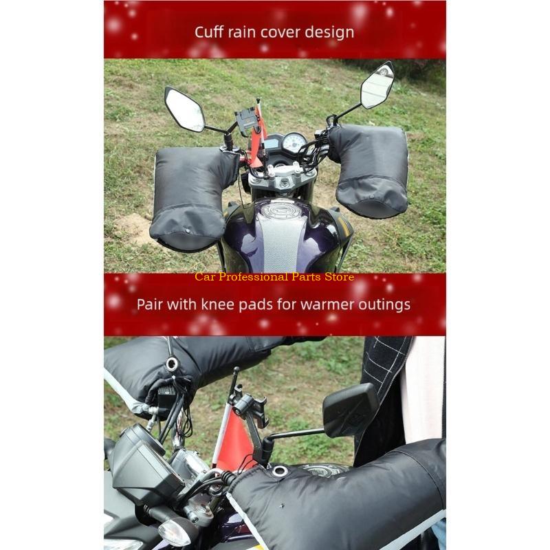Motorcycle Gear Rain - R53D Tear Resistant Motorcycle Handle Covers