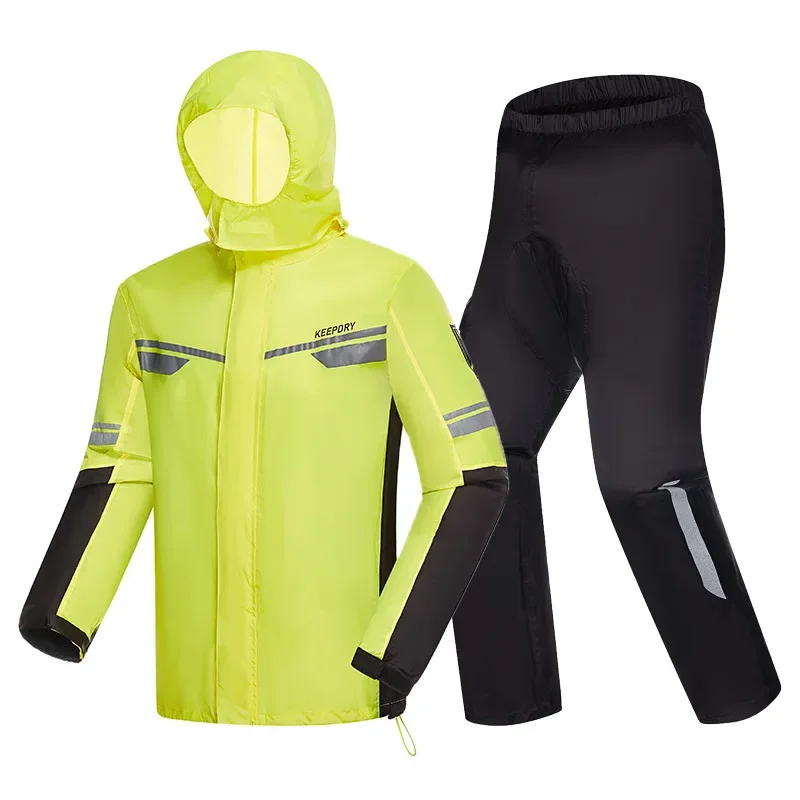 Motorcycle Split Raincoat Rain – Motorcycle Rain Suit Bewertung und Preis