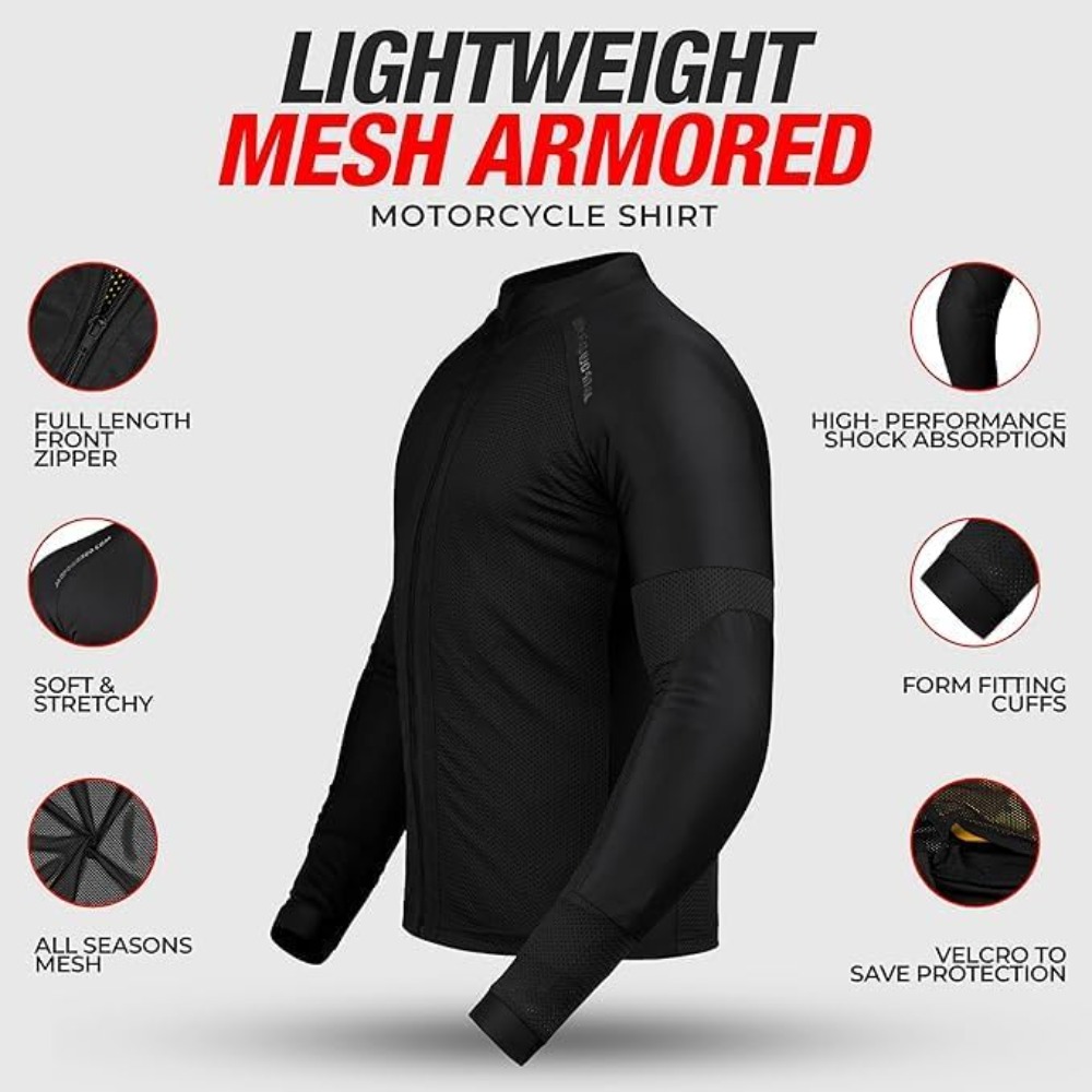 Men's Mesh Motorcycle Riding S – Motorcycle Gear Mesh Bewertung und Preis