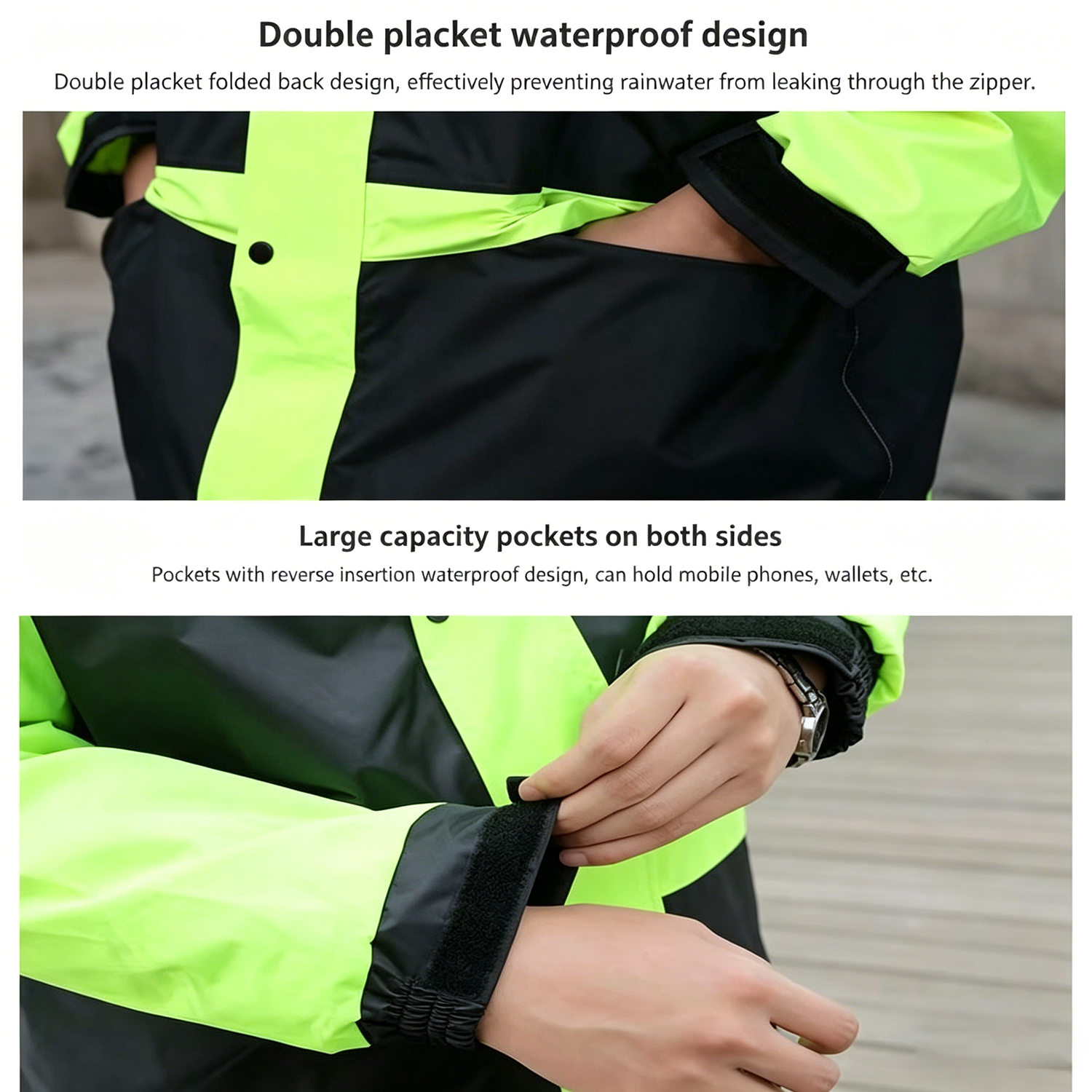Motorcycle Raincoat Suits Men  – Motorcycle Gear Mens Bewertung und Preis