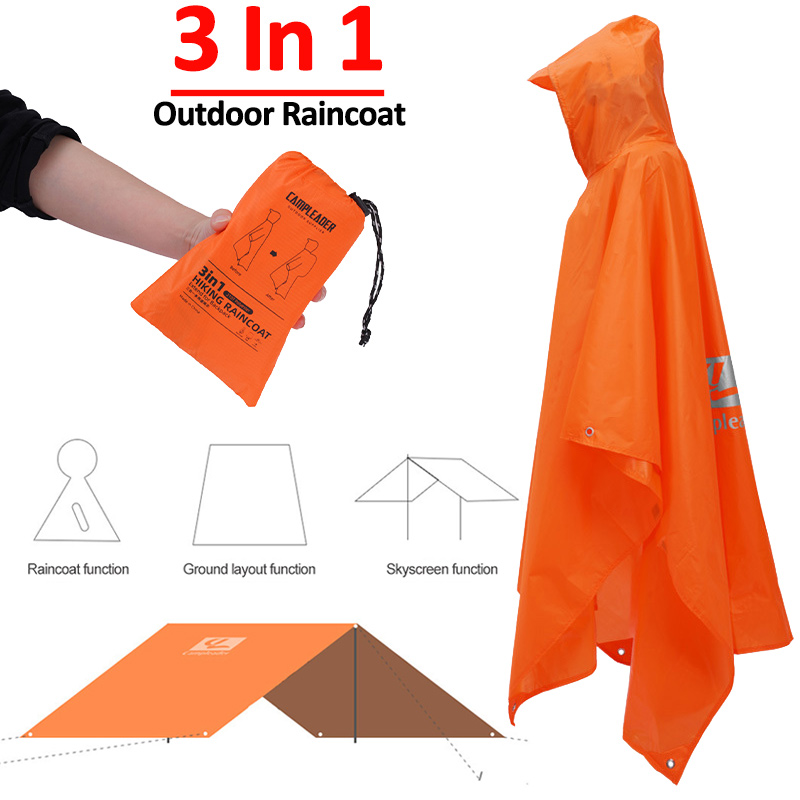 3 In 1 Outdoor Raincoat Hooded – Motorcycle Rain Suit Bewertung und Preis