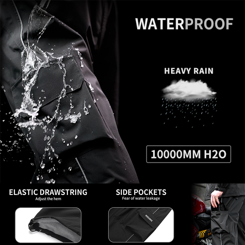 WOSAWE Motorcycle Rain Pants R – Motorcycle Gear Rain Bewertung und Preis