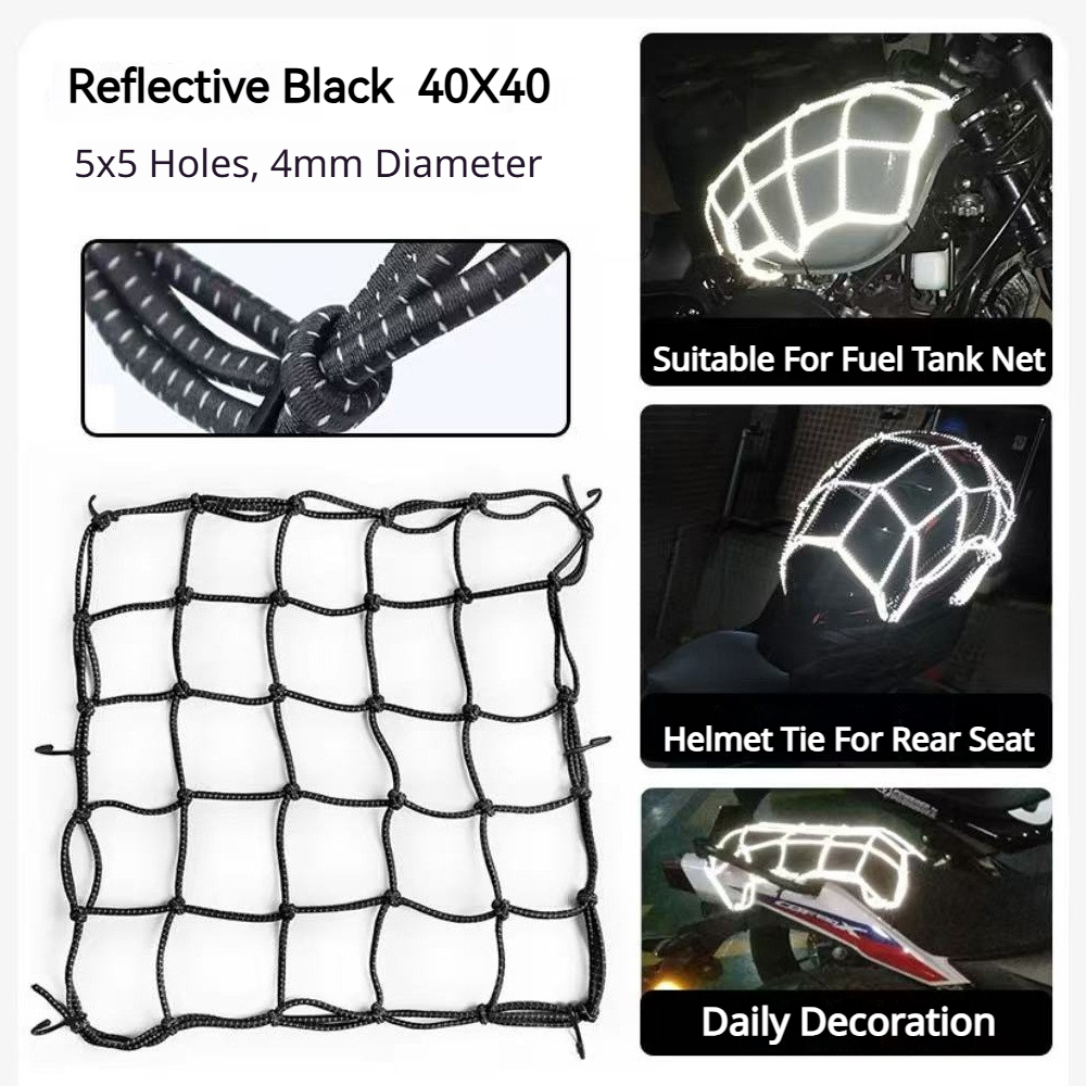 6 Hooks Luggage Net Protective – Motorcycle Gear Mesh Bewertung und Preis