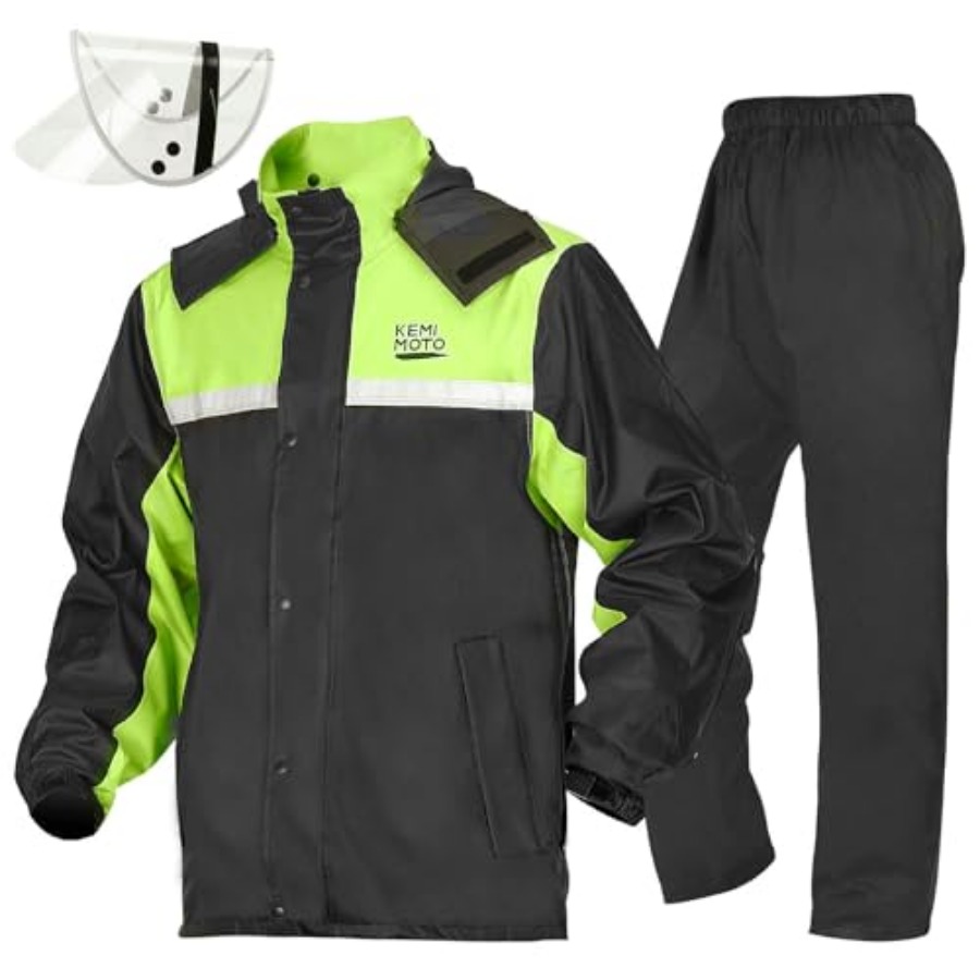 Rain Suit for Men, Motorcycle  – Motorcycle Gear Mens Bewertung und Preis