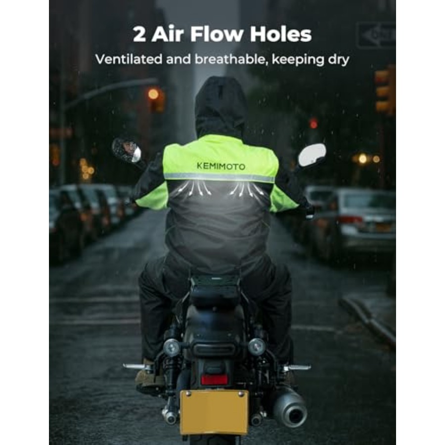 Rain Suit for Men, Motorcycle  – Motorcycle Gear Mens Bewertung und Preis
