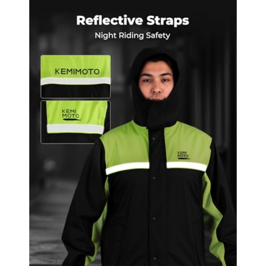 Rain Suit for Men, Motorcycle  – Motorcycle Gear Mens Bewertung und Preis