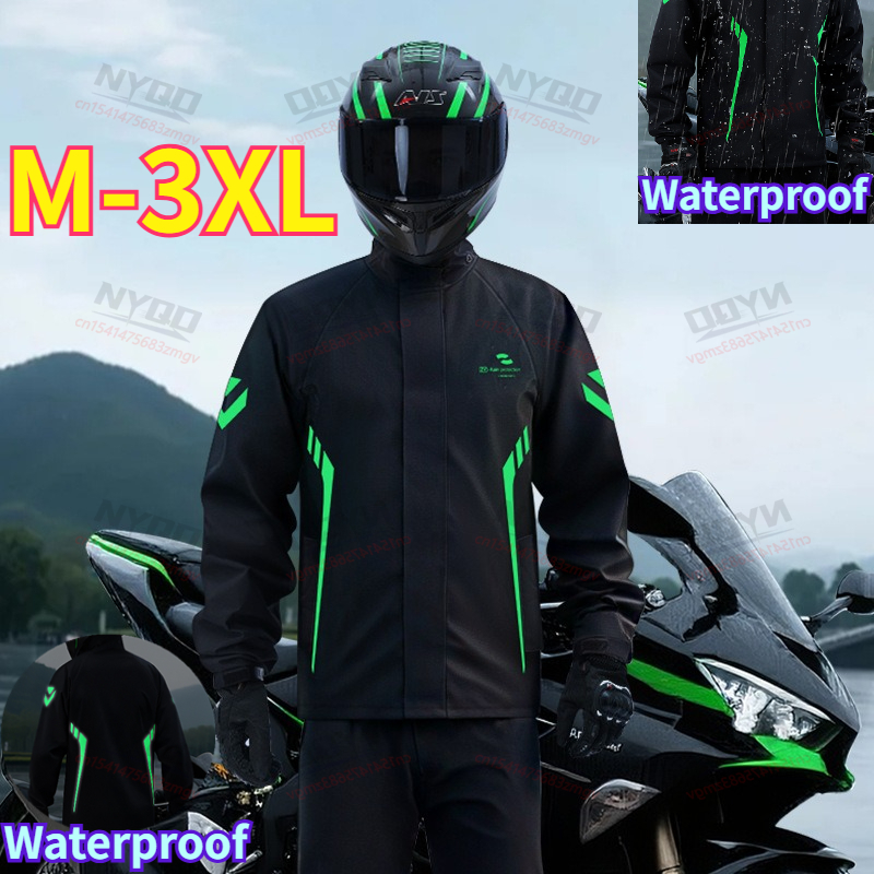 Motorcycle Waterproof Rain Sui – Motorcycle Gear Mens Bewertung und Preis