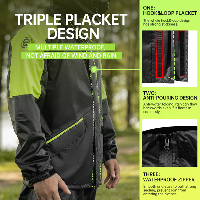 SFK Motorcycle Raincoat Rainpa – Motorcycle Gear Mens Bewertung und Preis