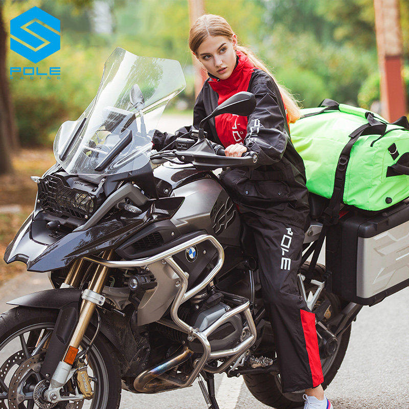 POLE Motorcycle Raincoat Breat – Motorcycle Rain Suit Bewertung und Preis