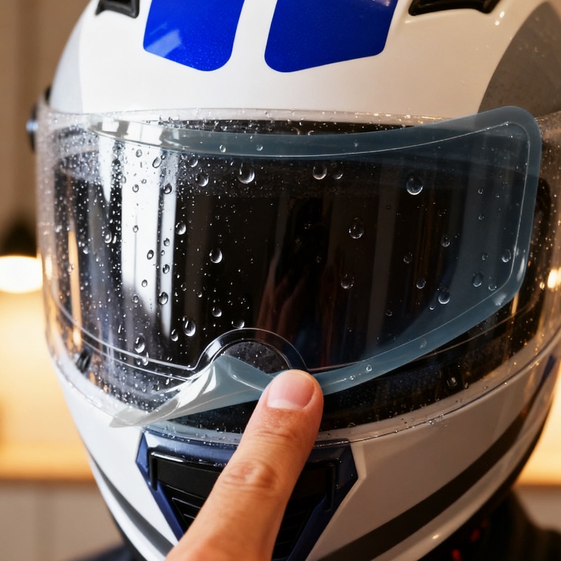 Upgraded Nano PET Helmet Visor – Motorcycle Gear Rain Bewertung und Preis