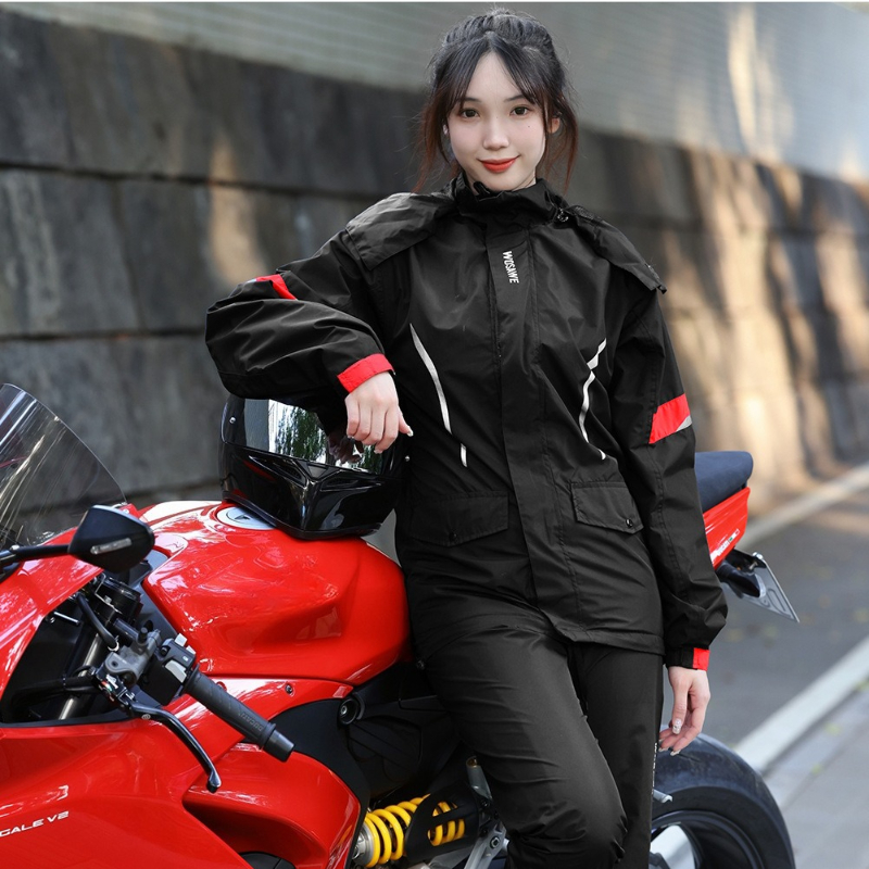 WOSAWE Motorcycle Raincoat Wat – Motorcycle Gear Rain Bewertung und Preis