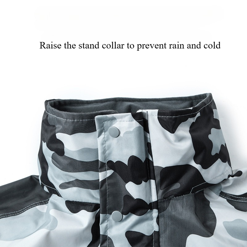 Camouflage Split Raincoat Rain – Motorcycle Gear Rain Bewertung und Preis