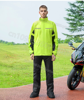 Waterproof Split Motorcycle Ra – Motorcycle Rain Suit Bewertung und Preis