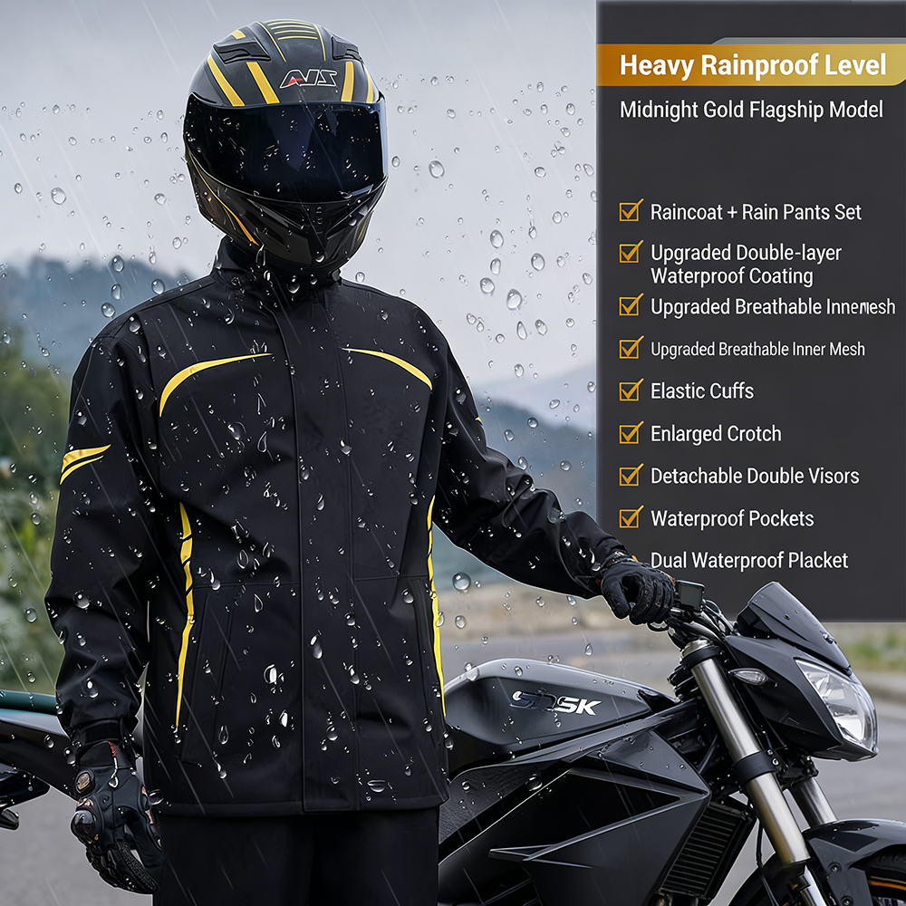 Motorcycle Rain Suit Men Women – Motorcycle Gear Mens Bewertung und Preis