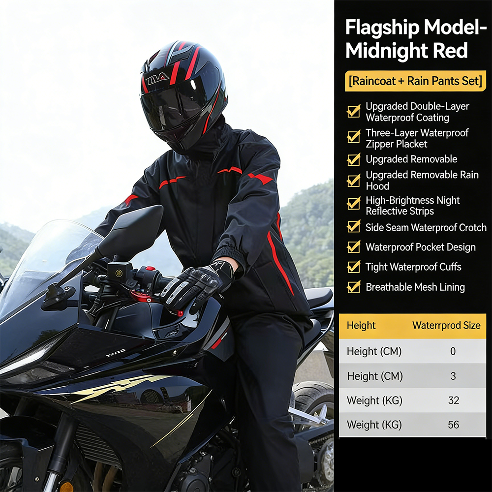 Motorcycle Rain Suit Men Women – Motorcycle Gear Mens Bewertung und Preis
