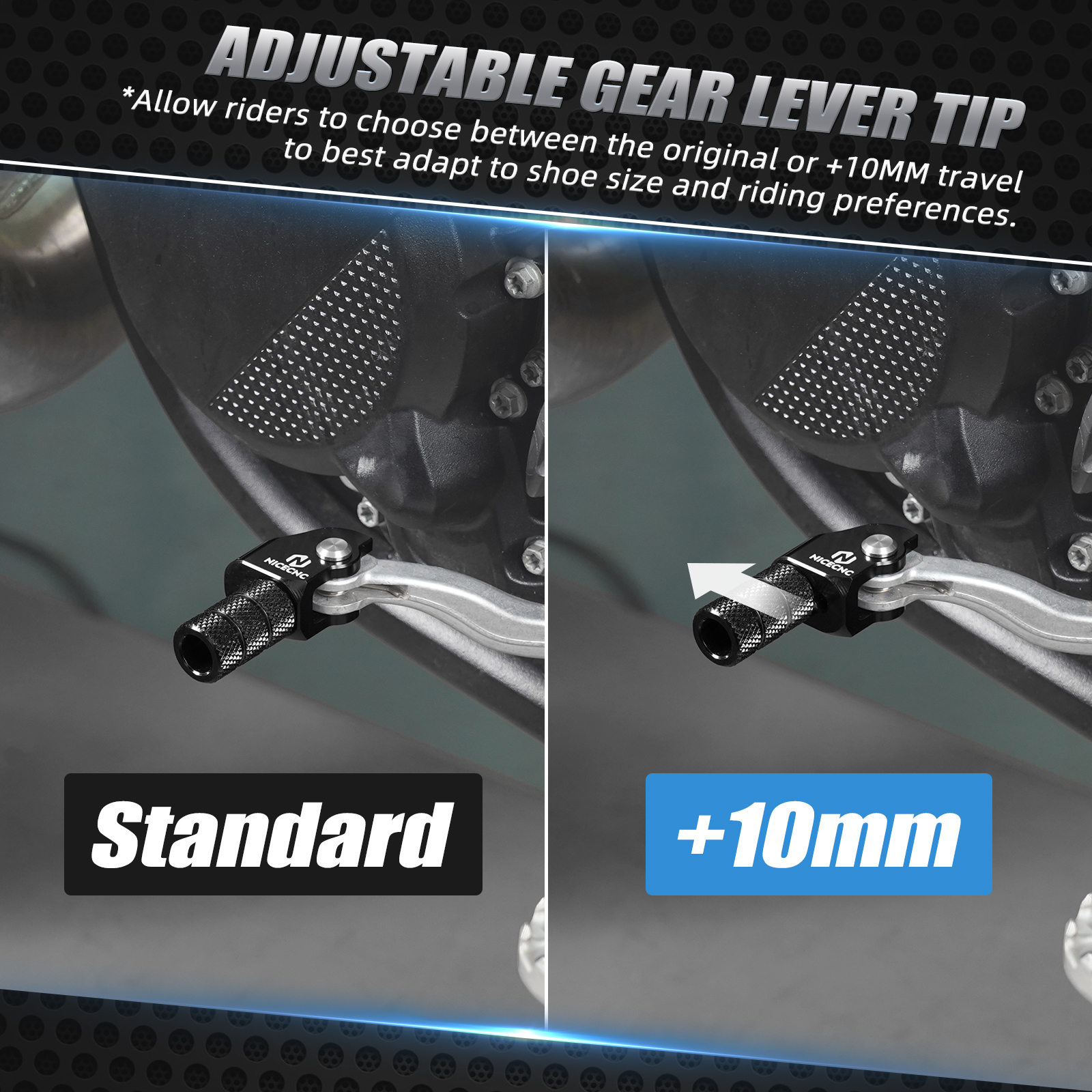 NICECNC Motorcycle Adjustable  – Motorcycle Gear Adventure Bewertung und Preis