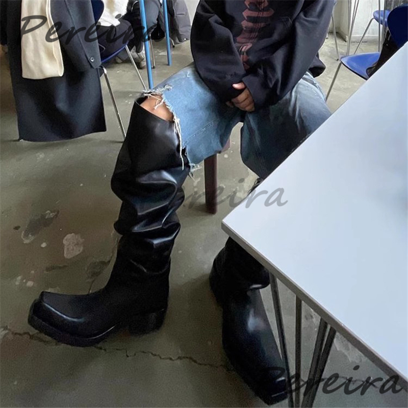 Thick Soled Over The Knee Boot – Riding Boot Short Bewertung und Preis
