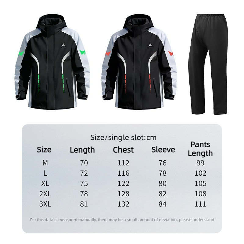Motorcycle Rain Suit Men Water – Motorcycle Gear Mens Bewertung und Preis