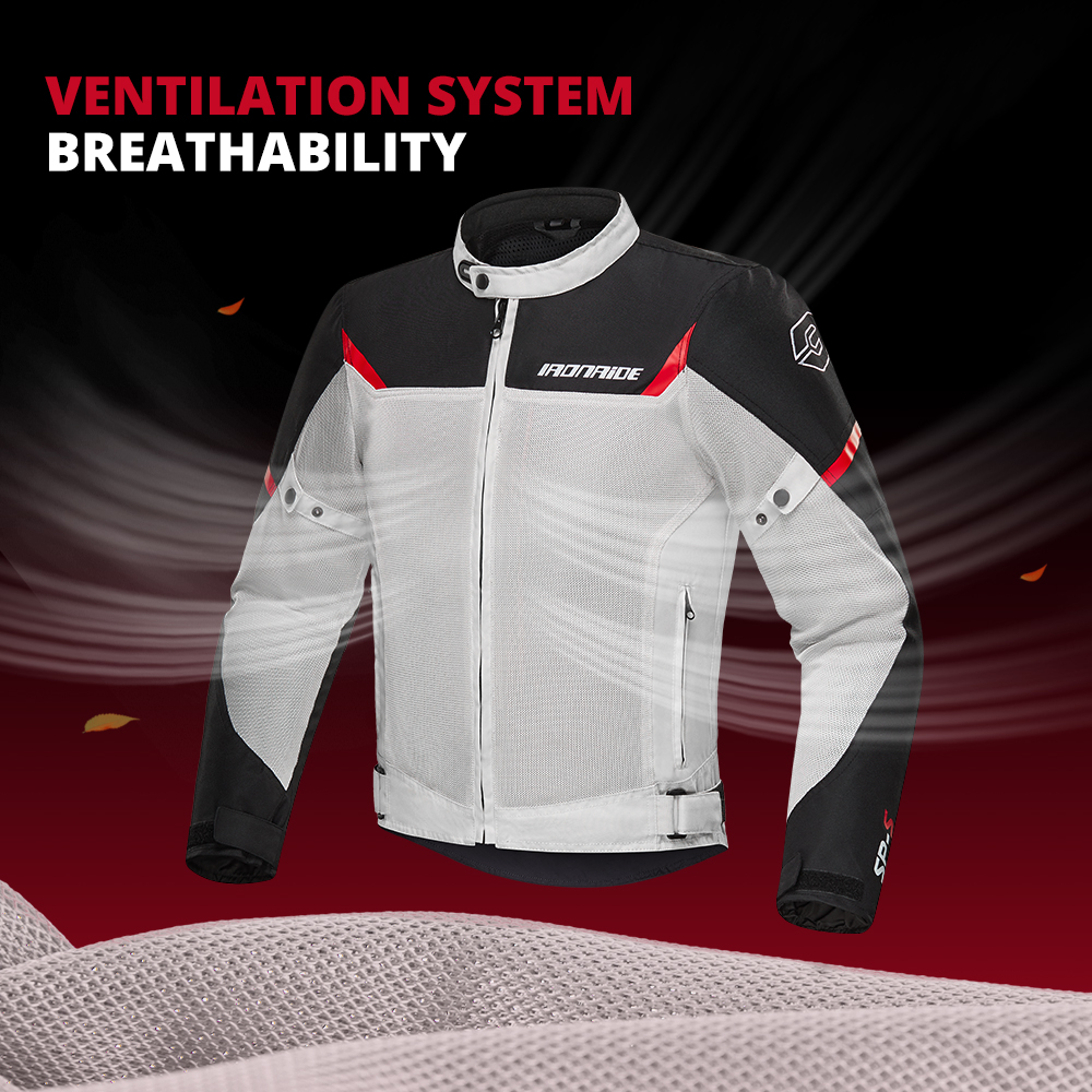Men's Motorcycle Jacket Anti-F – Motorcycle Gear Mesh Bewertung und Preis